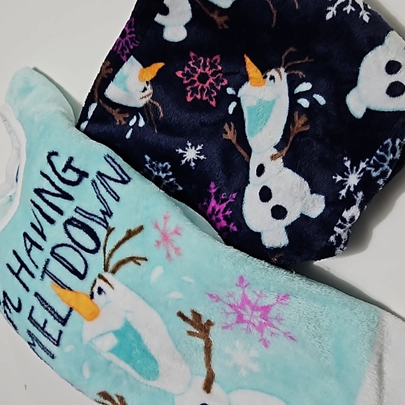 Disney Olaf Snowman 2pc Pj Set Size M #W-873 - Picture 15 of 15